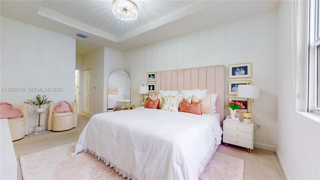 Furnished interior view inside a new home in , Homestead (Image 27). Furnished interior view inside a new home in , Homestead (Image 27).