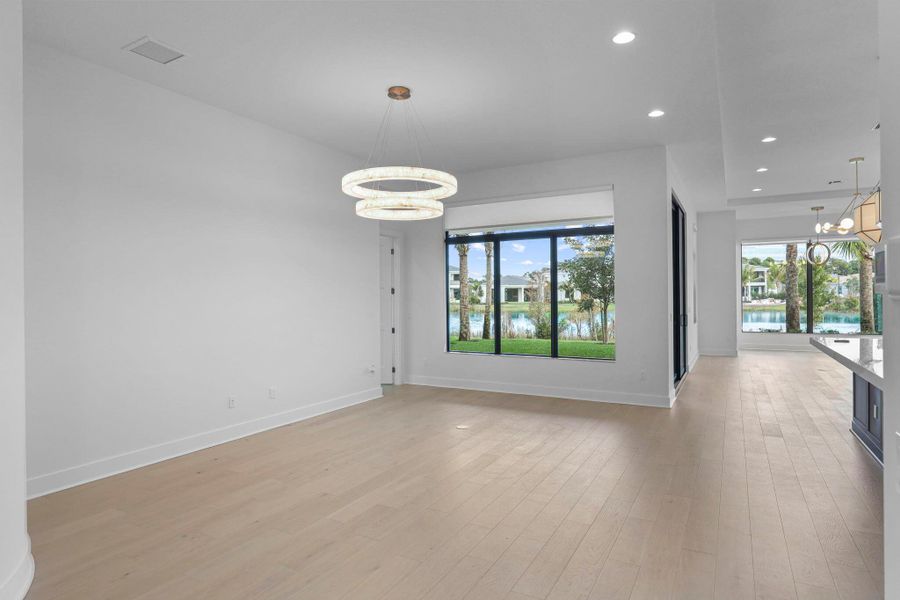 Furnished interior view inside a new home in Artistry Palm Beach, Palm Beach Gardens (Image 14). Furnished interior view inside a new home in Artistry Palm Beach, Palm Beach Gardens (Image 14).