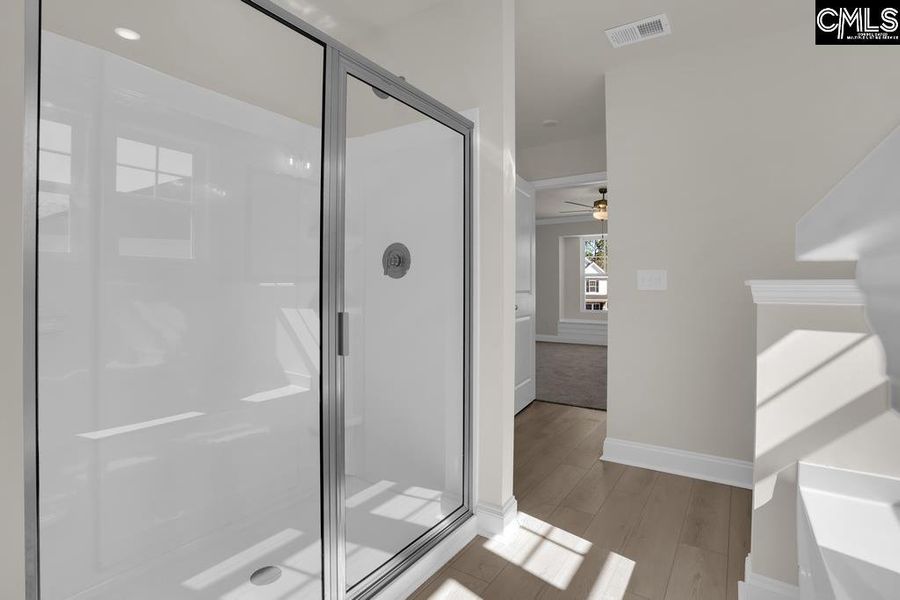 Furnished interior view inside a new home in Cottages at Roofs Pond, West Columbia (Image 11).