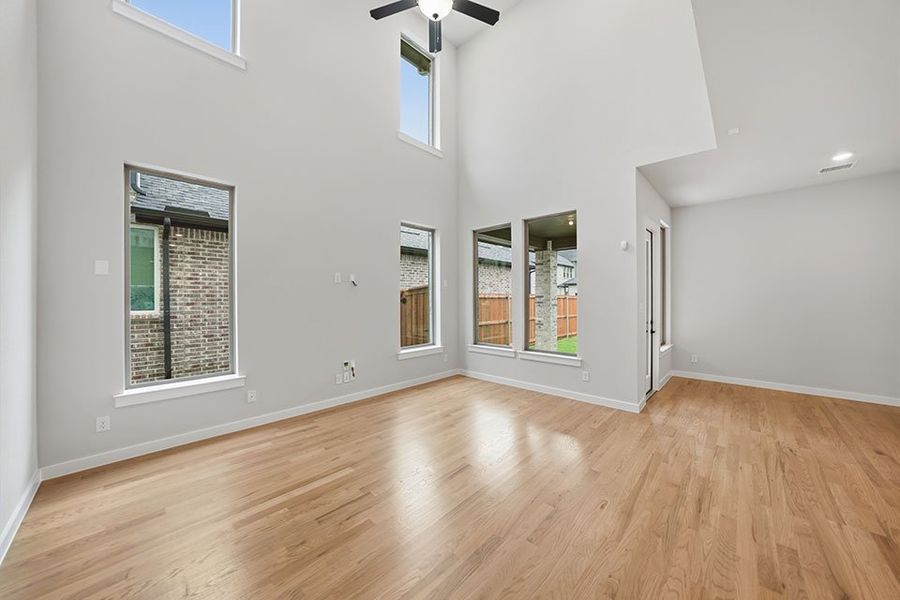 Spacious, unfurnished interior of a new home in Light Farms Brenham - 40' Lots, Celina (Image 30). Spacious, unfurnished interior of a new home in Light Farms Brenham - 40' Lots, Celina (Image 30).