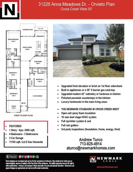 Orvieto Floorplan Orvieto Floorplan