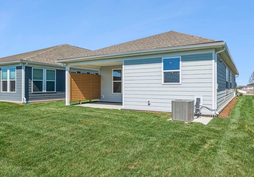 Exterior details and patio area of a home in Del Webb Barton Village, Lebanon (Image 21).