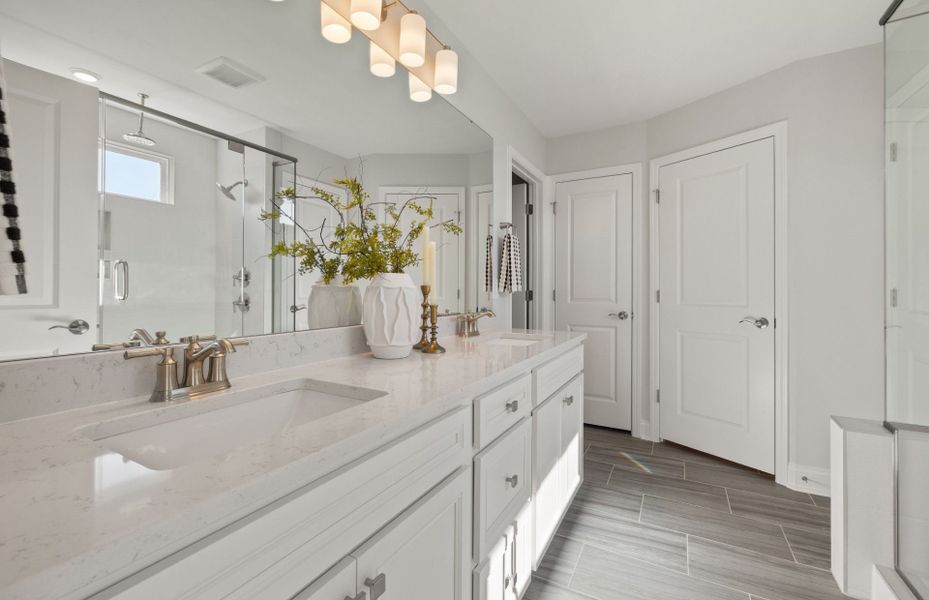 Representative furnished interior of a home built from the Mercer by Pulte Homes in Mailman Post, Knightdale (Image 7).