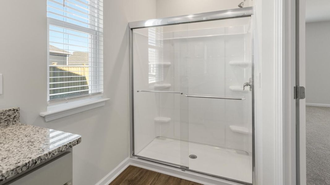 Representative furnished interior of a home built from the TILLMAN by D.R. Horton in Surfside Landing, Hubert (Image 13).