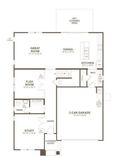 1st Floorplan - Representative Photo