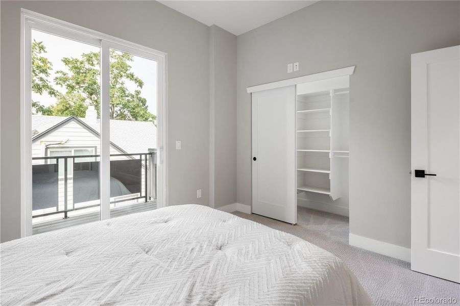 Spacious Closet with Built-Ins