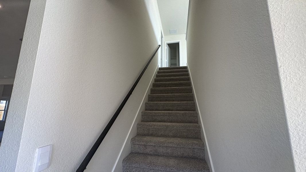 Representative furnished interior of a home built from the FLORENCE by D.R. Horton in Northspur, Forney (Image 8). Representative furnished interior of a home built from the FLORENCE by D.R. Horton in Northspur, Forney (Image 8).