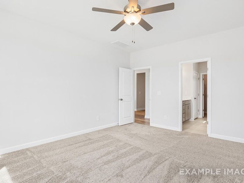 Spacious, unfurnished interior of a new home in Woodland Crossing, Zebulon (Image 20).