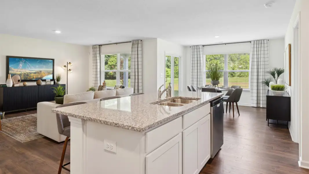 Furnished interior view inside a new home in Creekside Ridge, Dandridge (Image 5).
