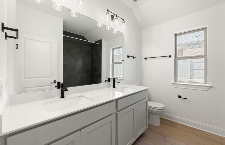 Furnished interior view inside a new home in Crescent Bluff, Georgetown (Image 12).