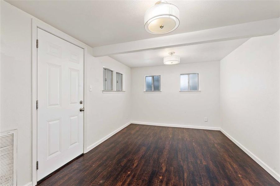 Spacious, unfurnished interior of a new home in , Early (Image 25). Spacious, unfurnished interior of a new home in , Early (Image 25).