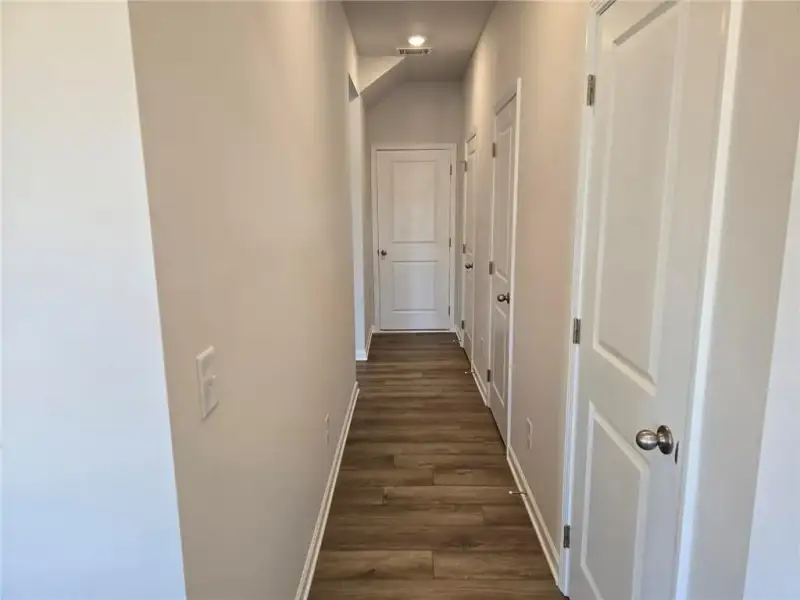 Spacious, unfurnished interior of a new home in Magnolia Trace, Flowery Branch (Image 8). Spacious, unfurnished interior of a new home in Magnolia Trace, Flowery Branch (Image 8).