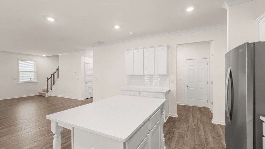 Furnished interior view inside a new home in Independence, Loganville (Image 9). Furnished interior view inside a new home in Independence, Loganville (Image 9).