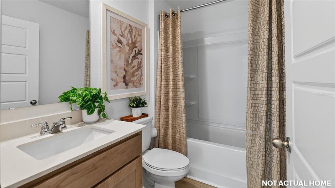 Furnished interior view inside a new home in , Bunnell (Image 19).