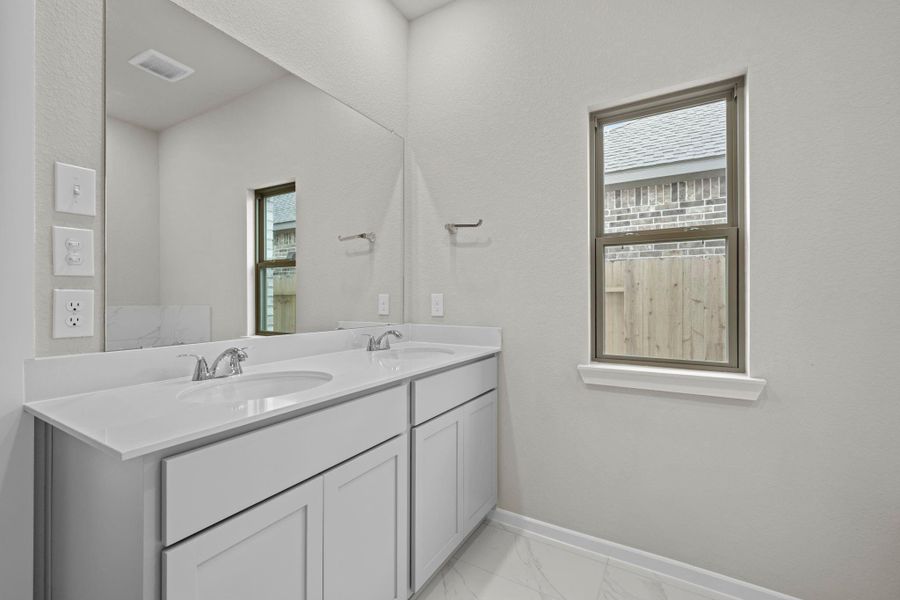 Furnished interior view inside a new home in Windrose Green, Angleton (Image 5).