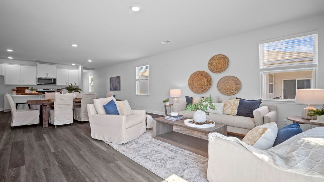 Furnished interior view inside a new home in Rice Hope, Port Wentworth (Image 17).