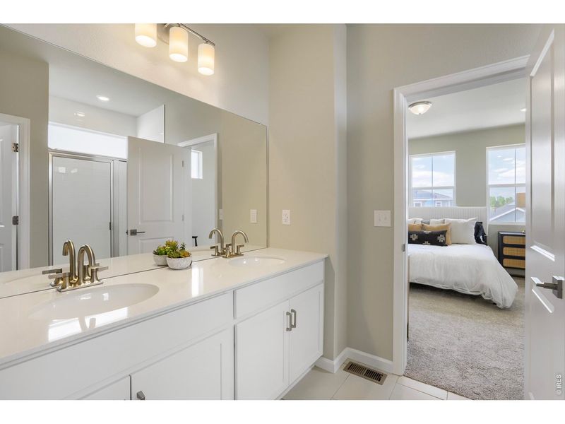 Furnished interior view inside a new home in Country Club Reserve, Fort Collins (Image 6).