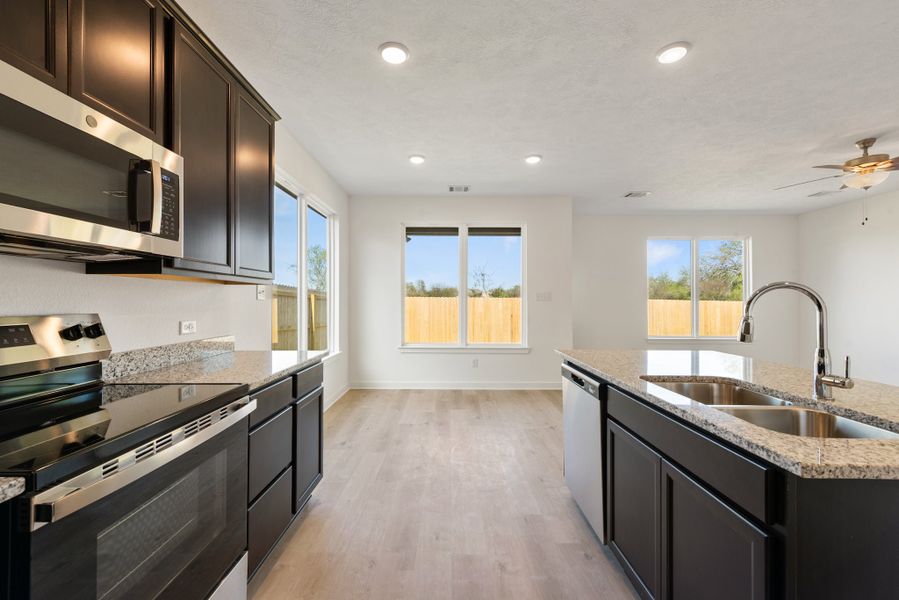 Furnished interior view inside a new home in The Reserve at Foxwood, Bryan (Image 6).