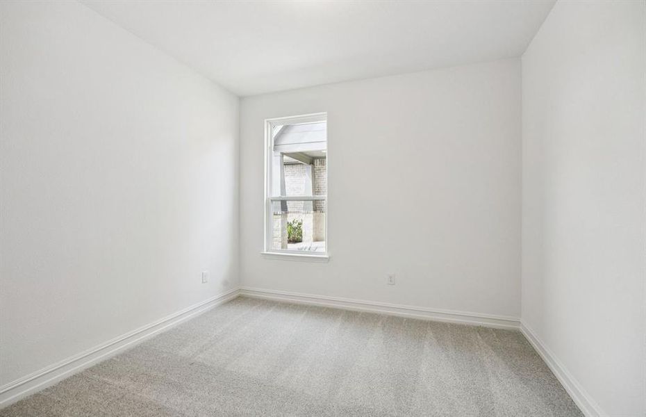 Bright and airy secondary bedroom