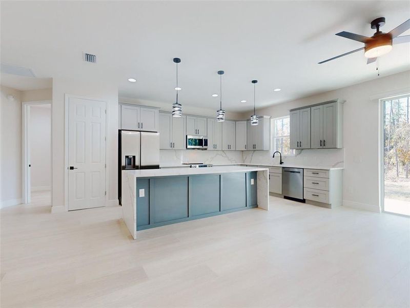 Furnished interior view inside a new home in , Ocala (Image 33).