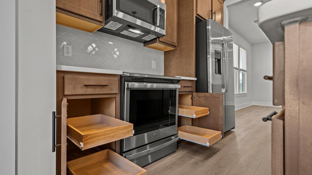 Furnished interior view inside a new home in Gresham Station, Simpsonville (Image 16).