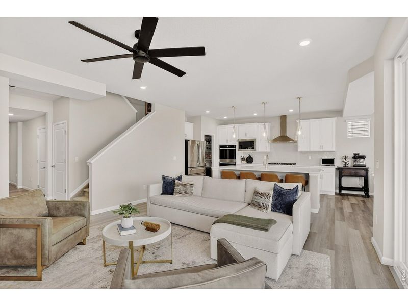 Furnished interior view inside a new home in Mountain Brook, Longmont (Image 35).