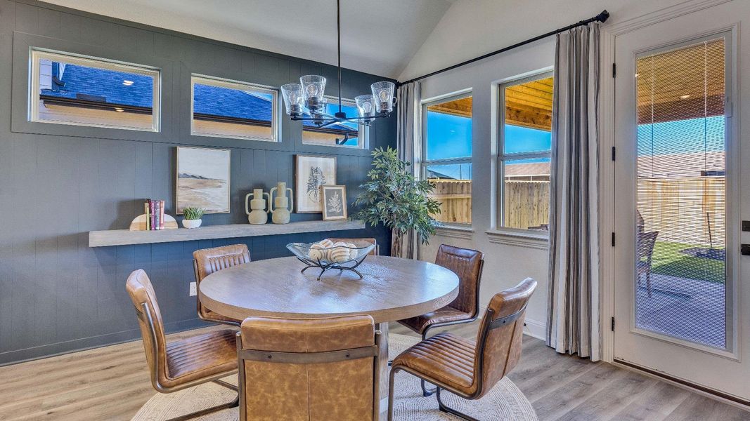 Model home photos of similar floorplans, not pictures of actual home.
