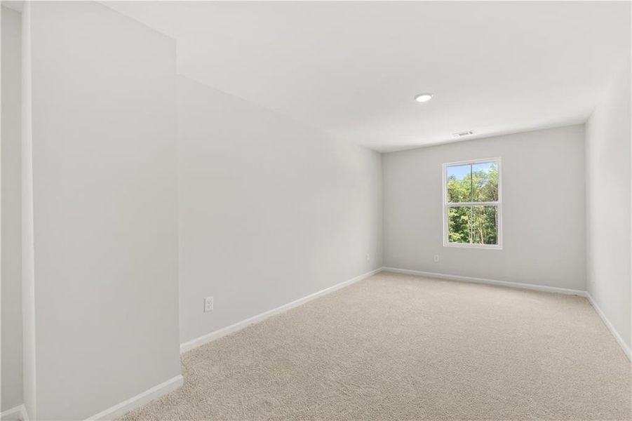Spacious, unfurnished interior of a new home in The Bluffs, Canton (Image 21). Spacious, unfurnished interior of a new home in The Bluffs, Canton (Image 21).