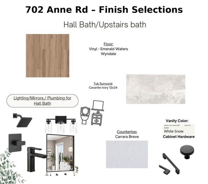 View of a document with a collage of images