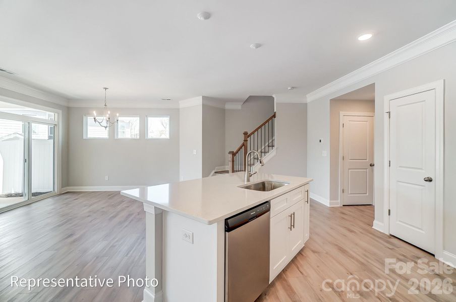 Furnished interior view inside a new home in Harrisburg Village, Harrisburg (Image 7).