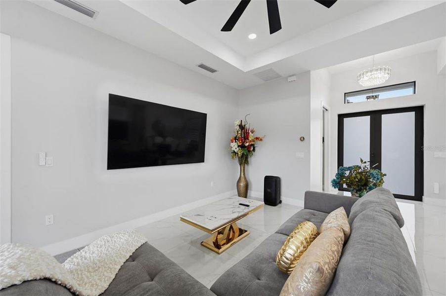 Furnished interior view inside a new home in , Lake Placid (Image 30).