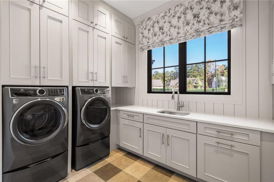 Furnished interior view inside a new home in , Flowery Branch (Image 51).
