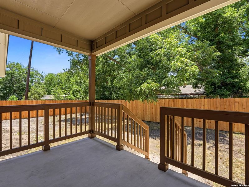 Exterior details and patio area of a home in , Kerrville (Image 33).
