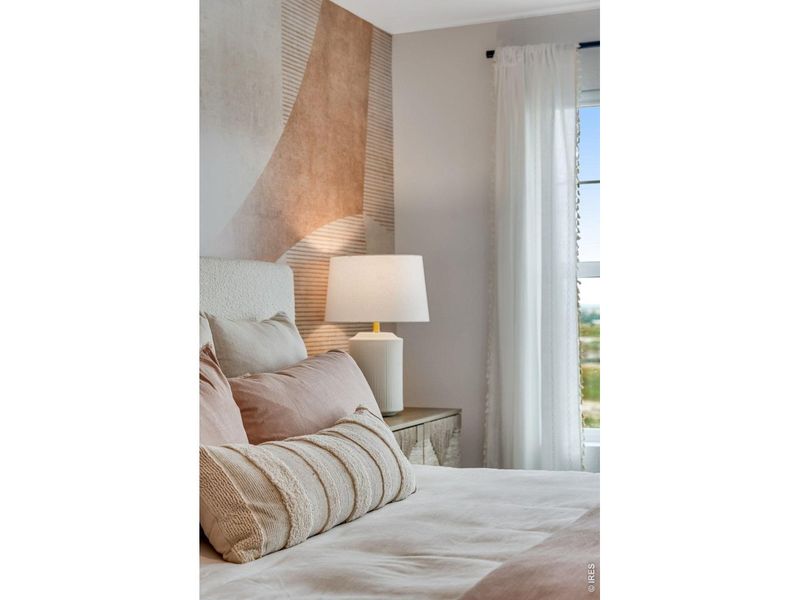 Furnished interior view inside a new home in Vista Meadows, Fort Lupton (Image 10).