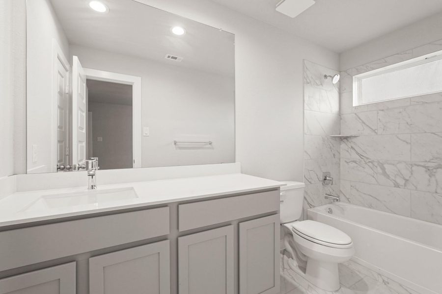 Furnished interior view inside a new home in Morton Creek Ranch, Katy (Image 6).