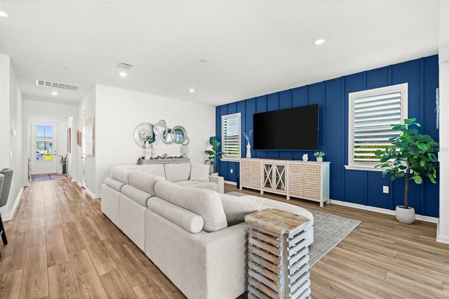 Furnished interior view inside a new home in , Punta Gorda (Image 7).