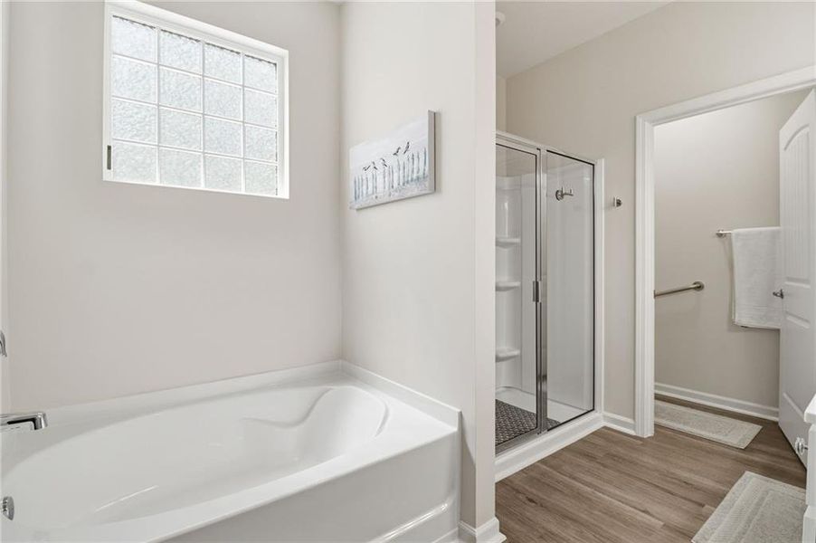 Furnished interior view inside a new home in , Dallas (Image 34).