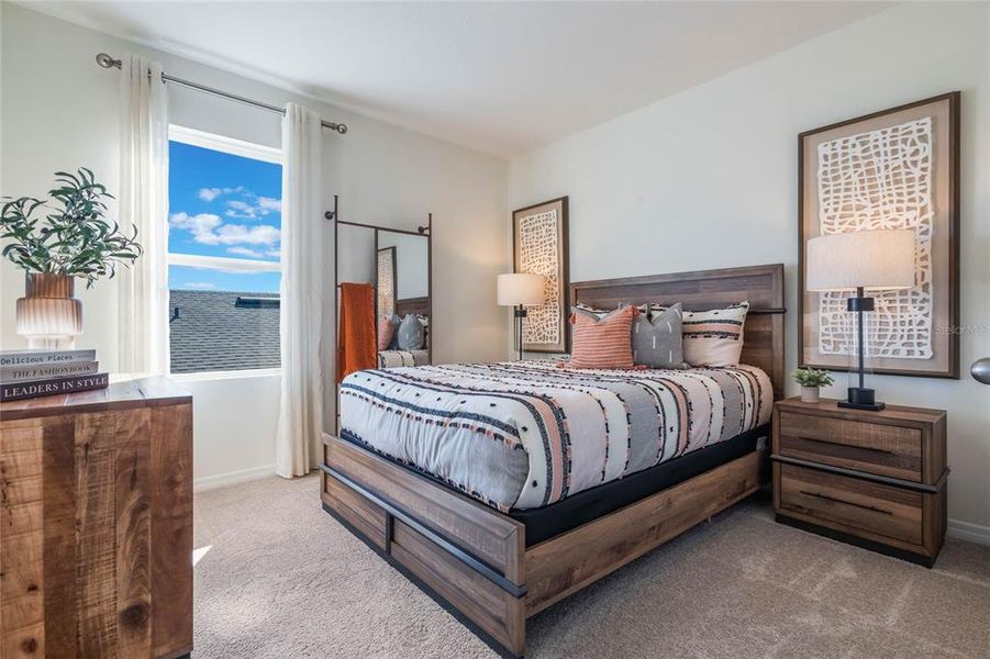 Furnished interior view inside a new home in , Haines City (Image 24).