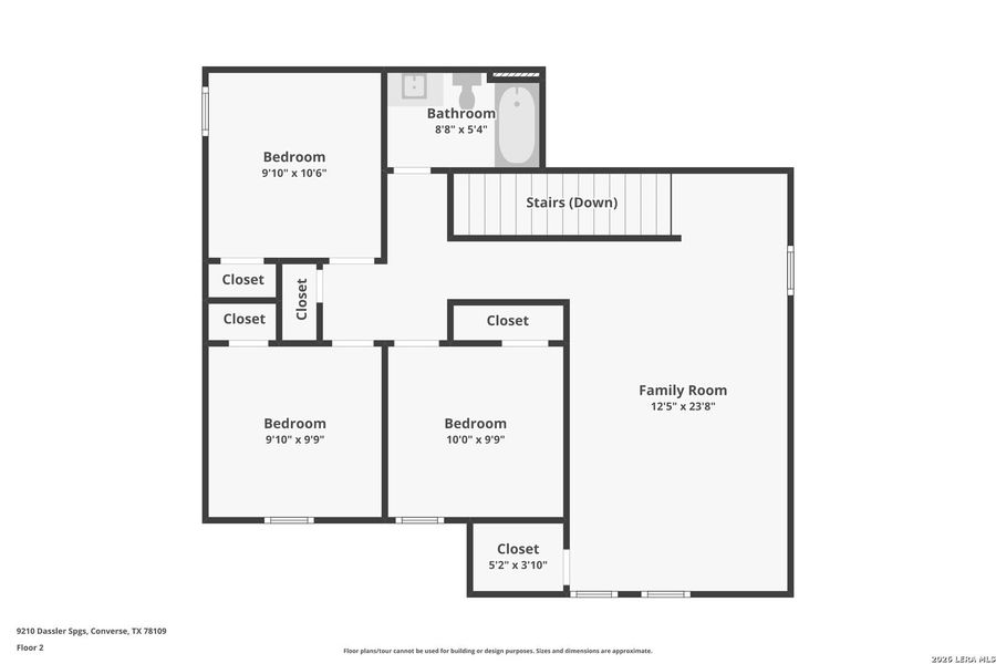 2D floor plan layout of this home in Hightop Ridge, Converse, TX (Image 5). 2D floor plan layout of this home in Hightop Ridge, Converse, TX (Image 5).