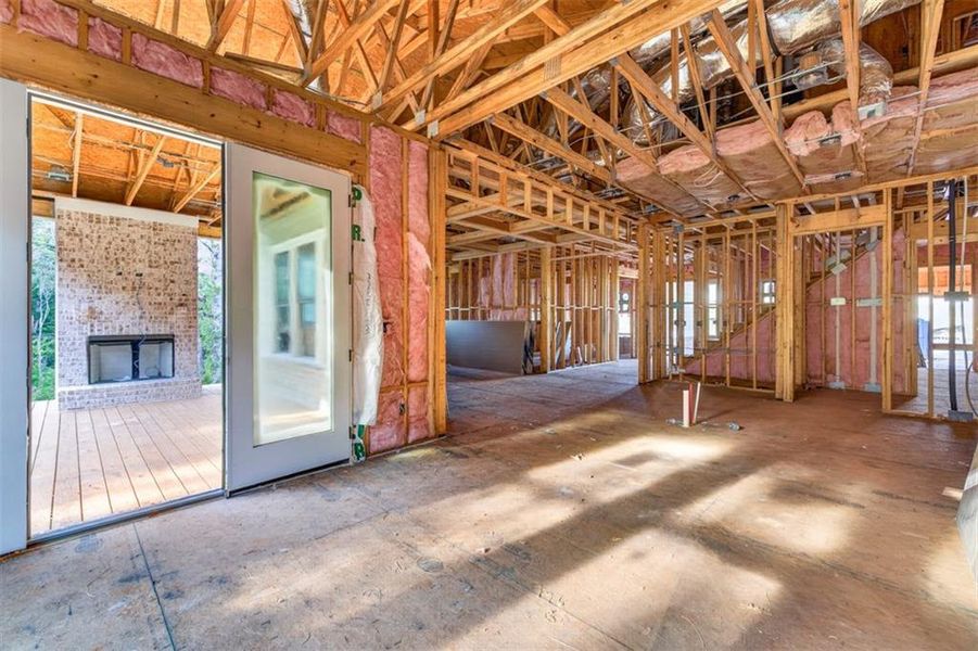 In-progress construction of a new home in , Statham, GA (Image 12). In-progress construction of a new home in , Statham, GA (Image 12).