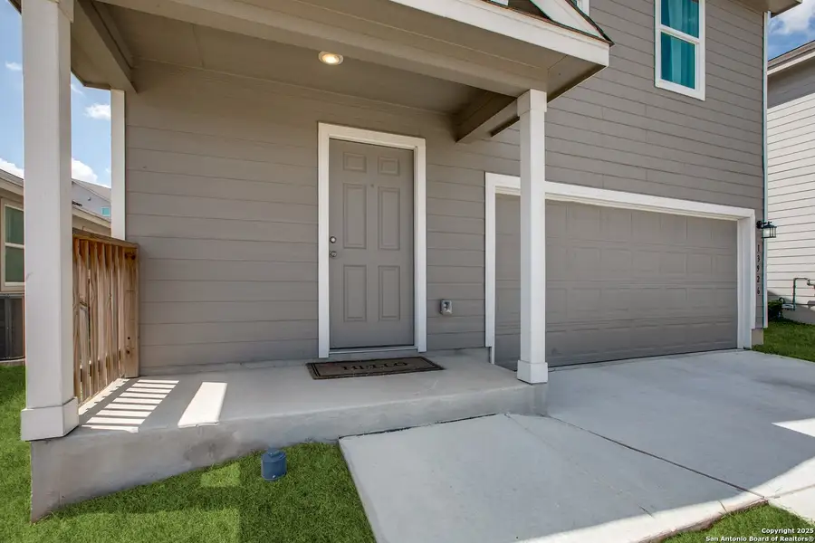 Exterior details and patio area of a home in , San Antonio (Image 3). Exterior details and patio area of a home in , San Antonio (Image 3).
