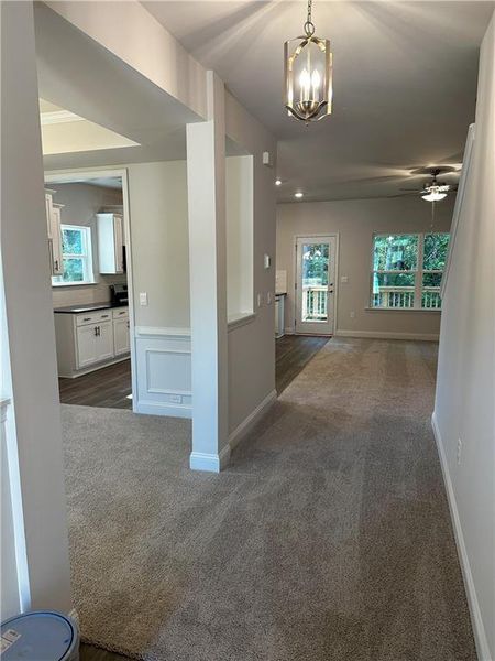 Furnished interior view inside a new home in Canterbury Villas, Carrollton (Image 7).