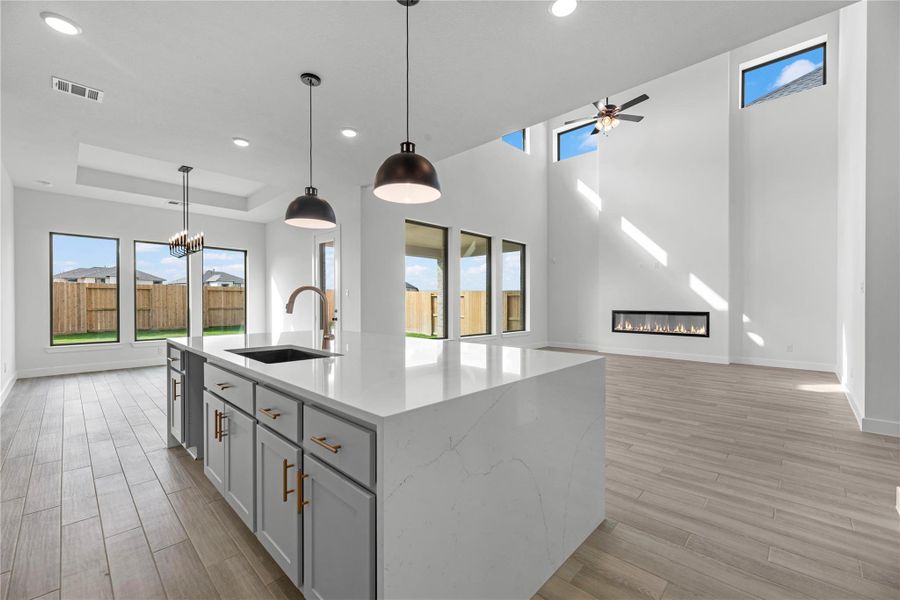 Furnished interior view inside a new home in Candela, Richmond (Image 6).