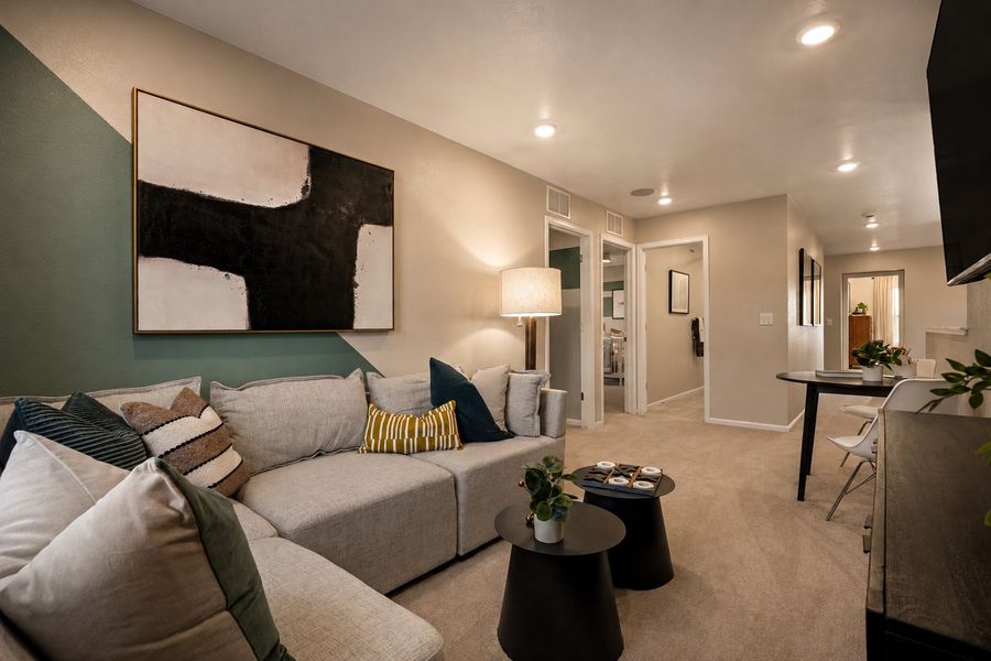 Representative furnished interior of a home built from the Summit by Taylor Morrison in Lake Bluff, Greeley (Image 15). Representative furnished interior of a home built from the Summit by Taylor Morrison in Lake Bluff, Greeley (Image 15).