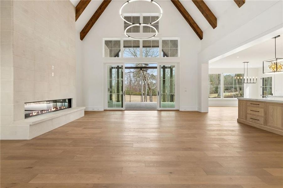 Spacious, unfurnished interior of a new home in , Suwanee (Image 89).