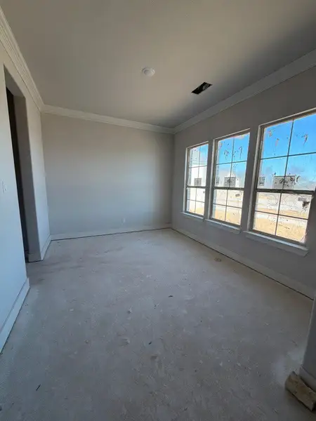 In-progress construction of a new home in Grayson Ridge, Van Alstyne, TX (Image 6).