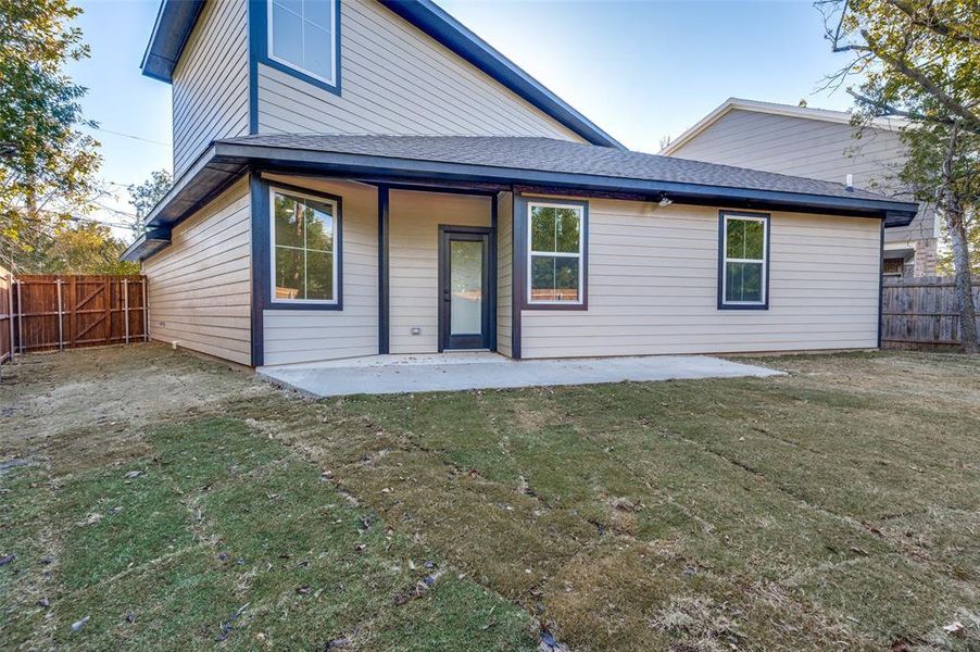 Exterior details and patio area of a home in , Gainesville (Image 3). Exterior details and patio area of a home in , Gainesville (Image 3).