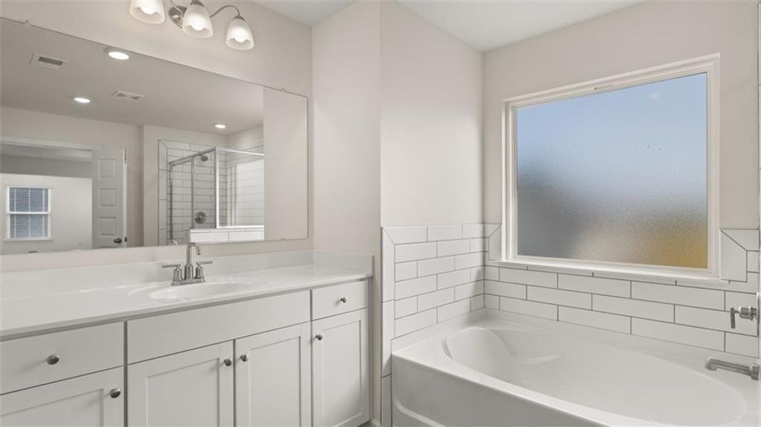 Furnished interior view inside a new home in Wildwood, Covington (Image 5).