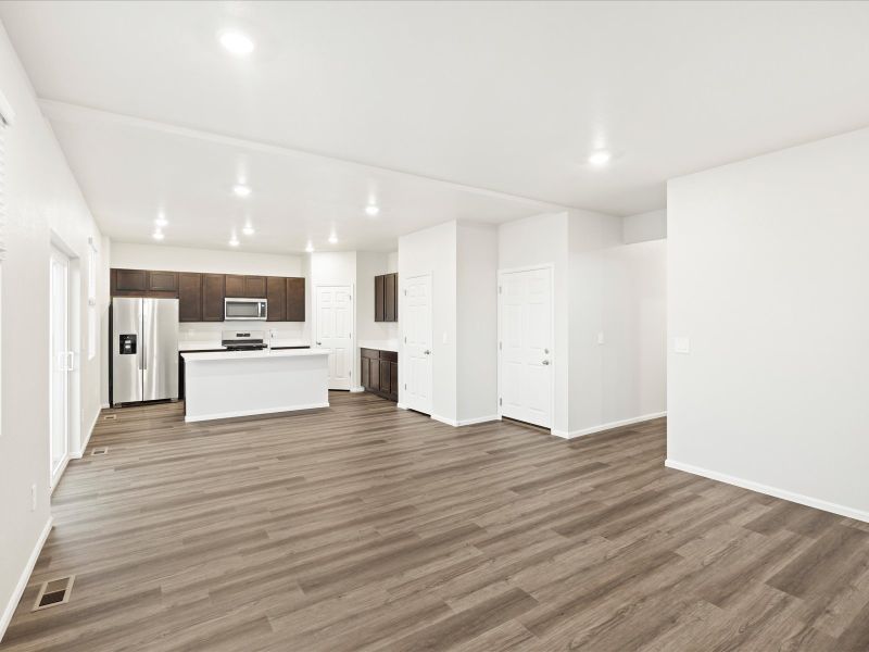 Spacious, unfurnished interior of a new home in Westgate, Greeley (Image 10). Spacious, unfurnished interior of a new home in Westgate, Greeley (Image 10).