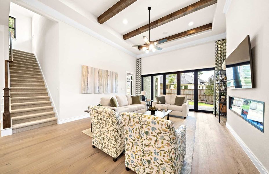 Representative furnished interior of a home built from the 3546 by Ravenna Homes in Cross Creek West, Fulshear (Image 15). Representative furnished interior of a home built from the 3546 by Ravenna Homes in Cross Creek West, Fulshear (Image 15).